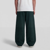 Baggy Unisex Wide Leg Summer Sweatpants - Dark Green