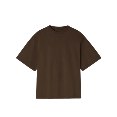 Premium Heavy Oversized Unisex T-Shirt - Brown