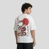 Oversized Unisex T-Shirt – Red Snake