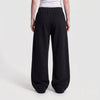 Baggy Unisex Wide Leg Summer Sweatpants - Black