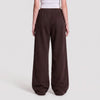 Baggy Unisex Wide Leg Summer Sweatpants - Brown
