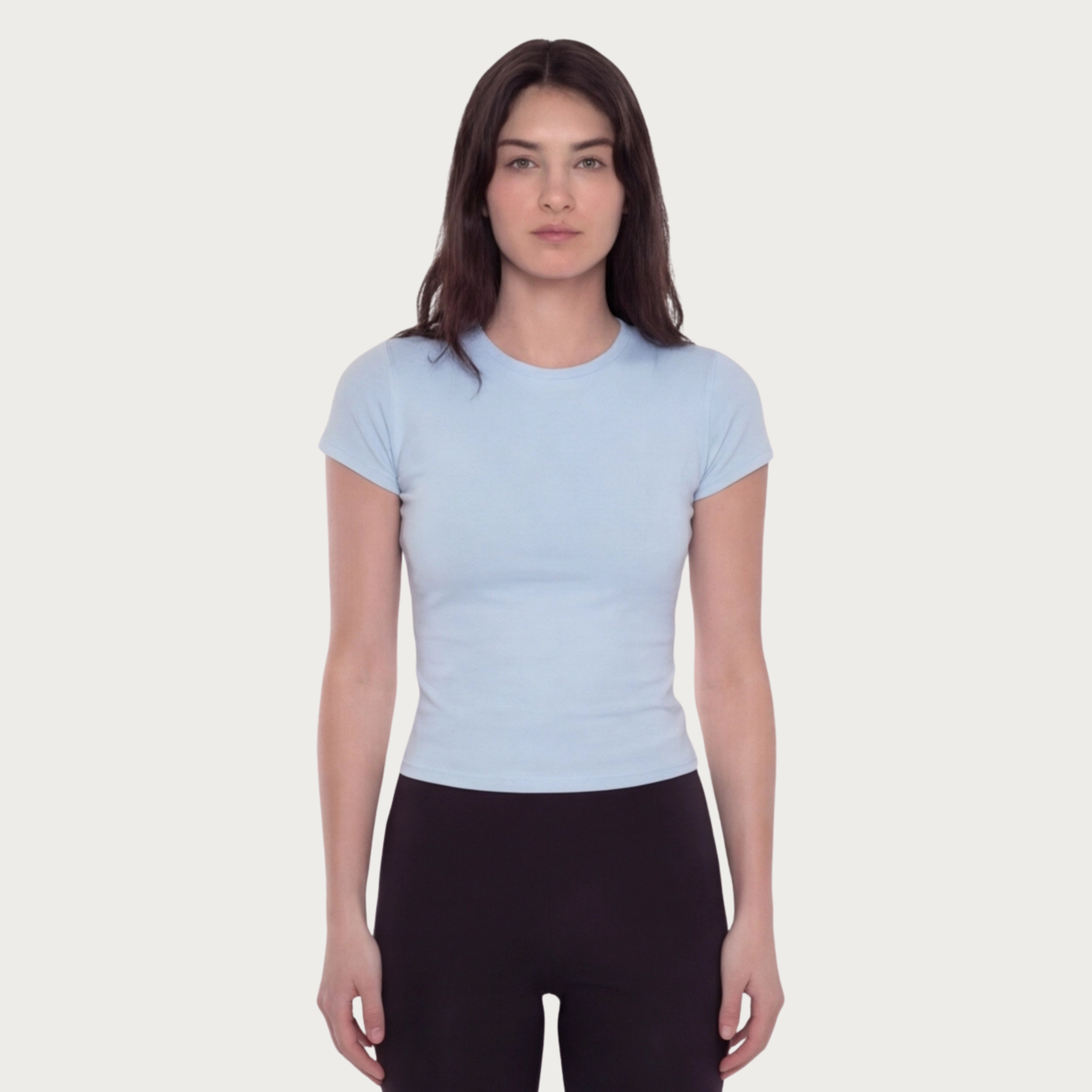 Basic Baby Tee - Baby Blue