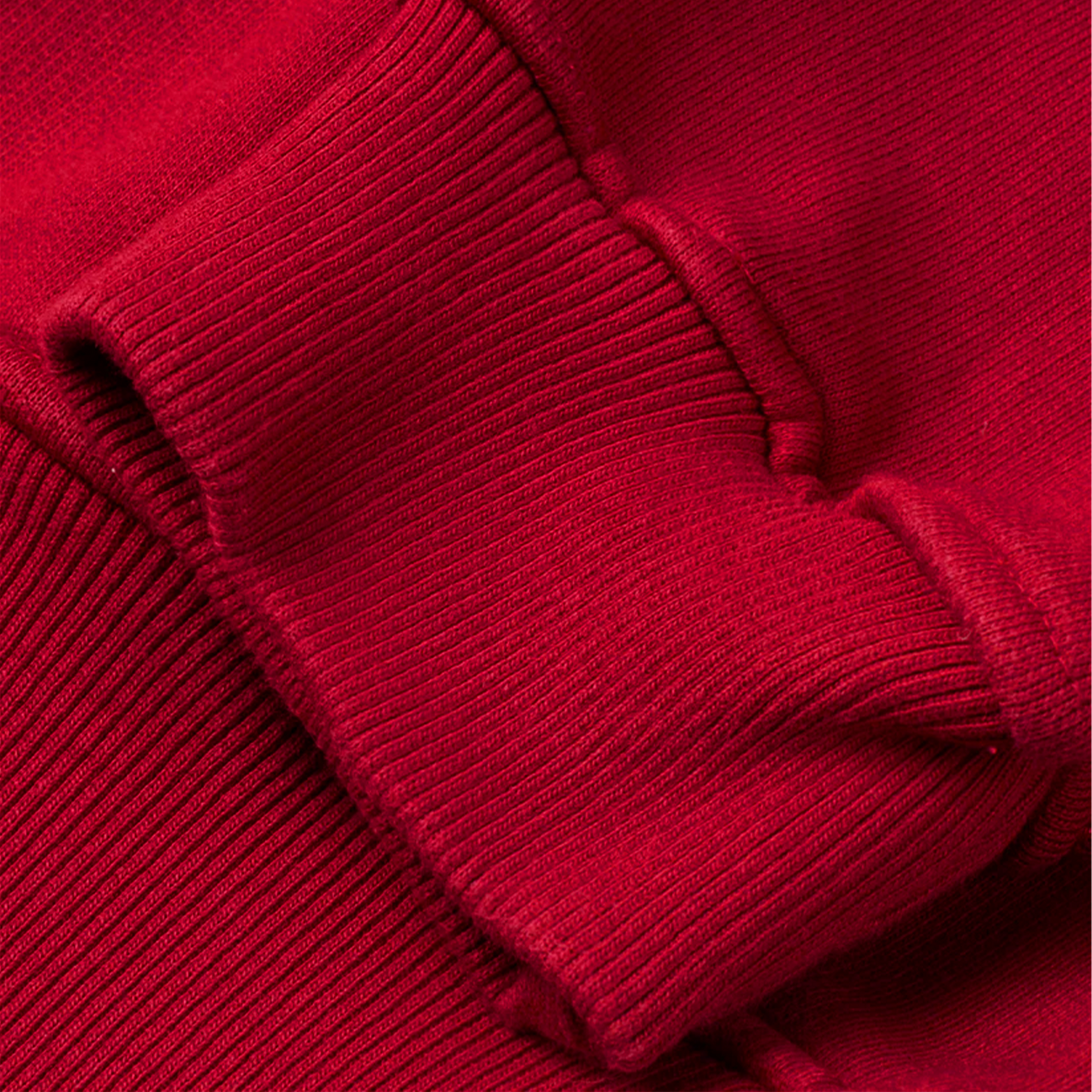 Red Oversized Hoodie - Basic