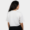 Cropped Oversize T-Shirt (White)
