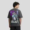 Washed Oversized Unisex T-Shirt - Bad monkey