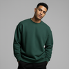 Hunter green Crewneck Unisex Sweatshirt - Basic
