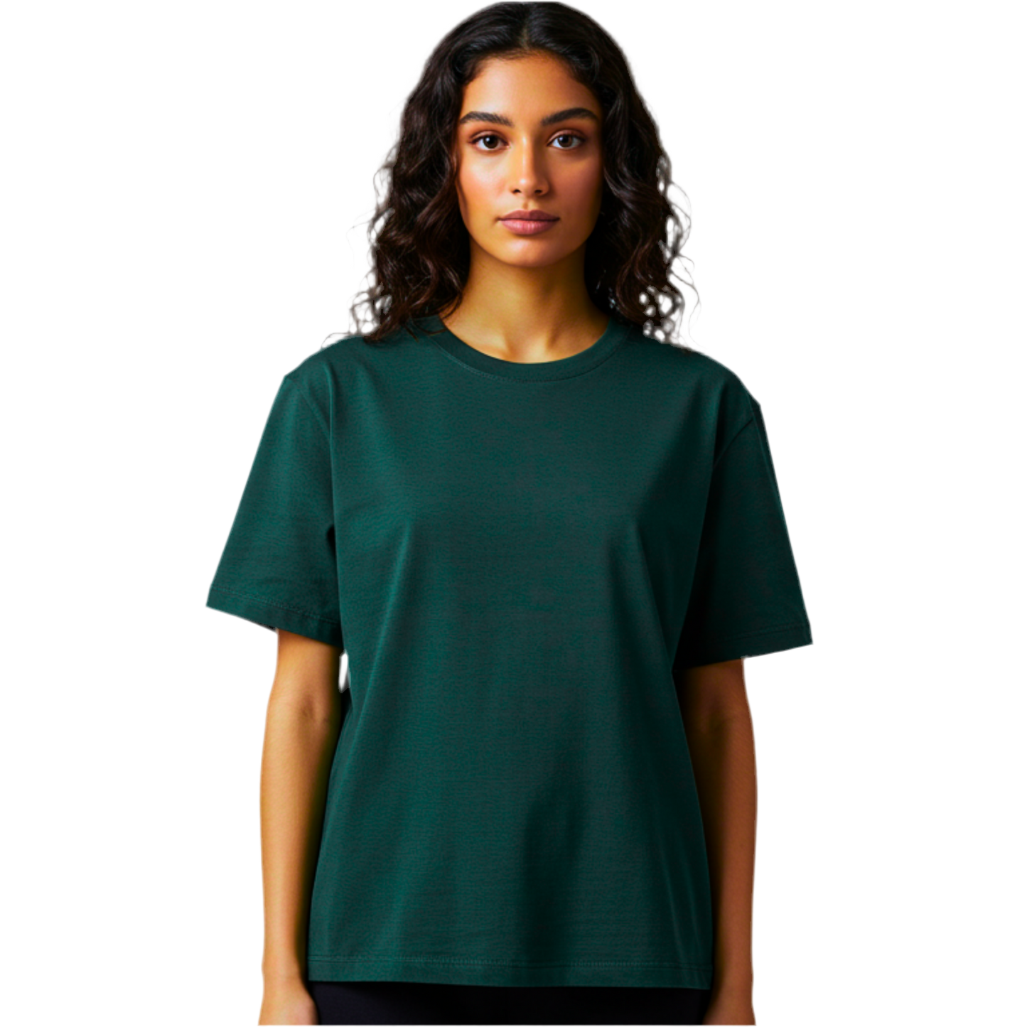 Premium Heavy Oversized Unisex T-Shirt - Dark Green