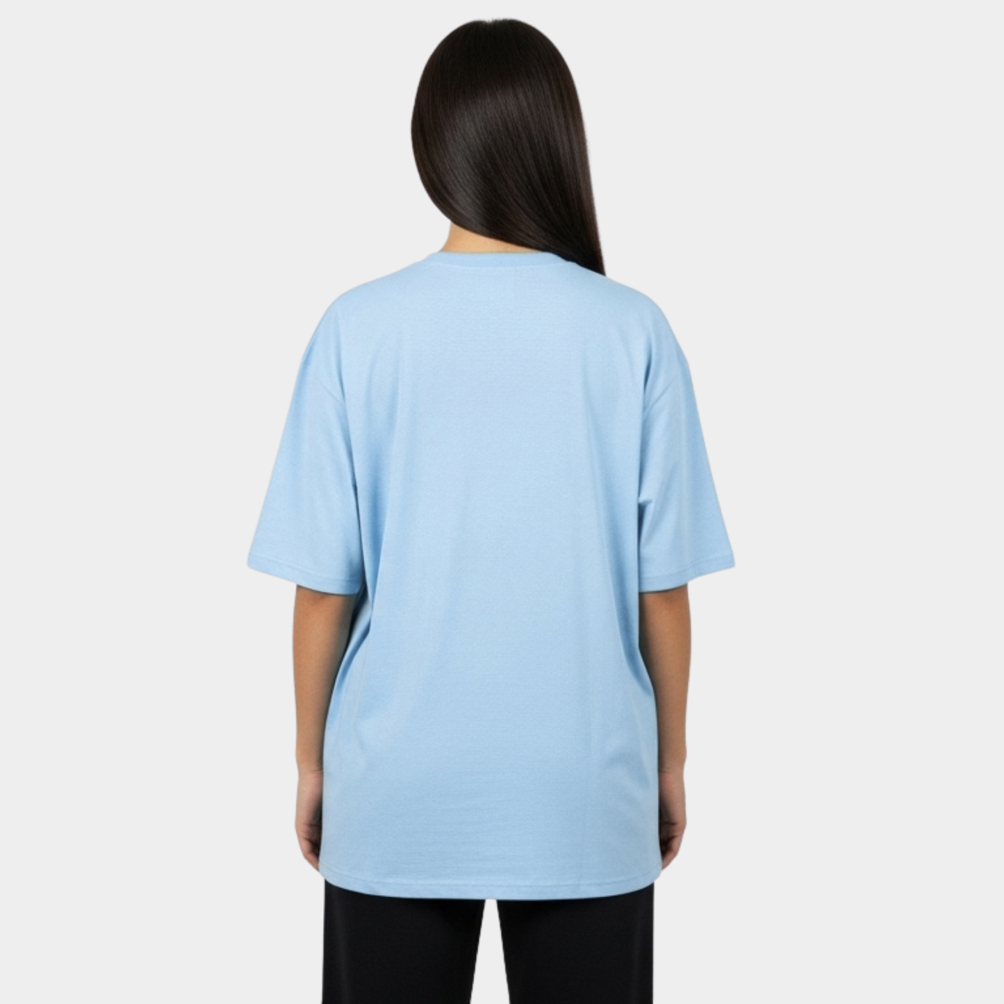 Oversized Boulevard Unisex T-Shirt (Baby Blue)