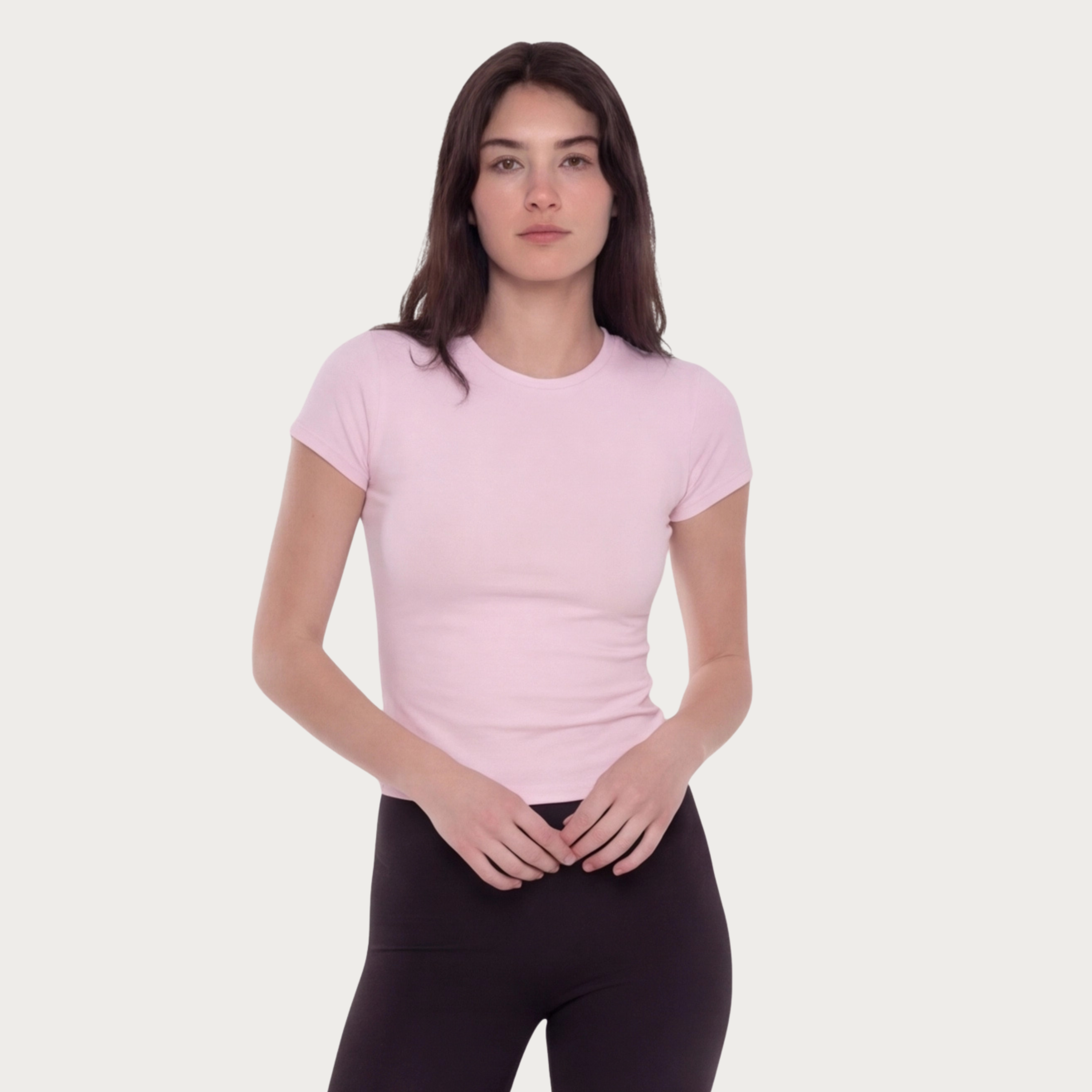 Basic Baby Tee - Pink