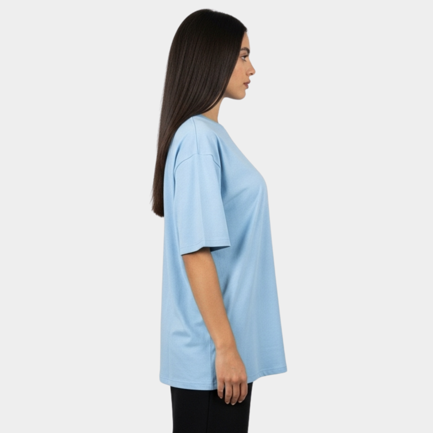 Oversized Boulevard Unisex T-Shirt (Baby Blue)