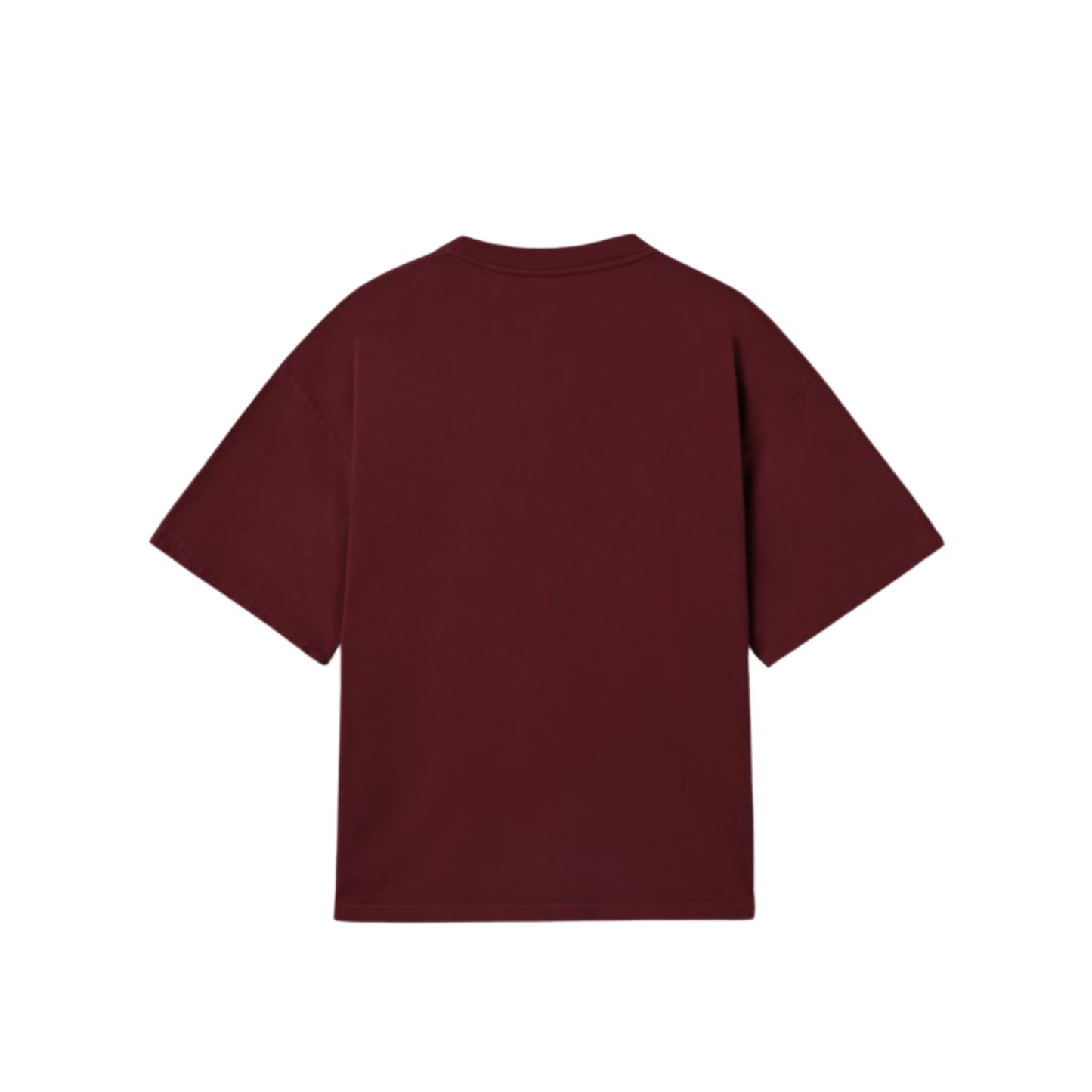 Oversized Boulevard Unisex T-Shirt (Burgundy)