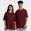 Oversized Boulevard Unisex T-Shirt (Burgundy)