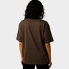 Premium Heavy Oversized Unisex T-Shirt - Brown
