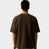 Premium Heavy Oversized Unisex T-Shirt - Brown