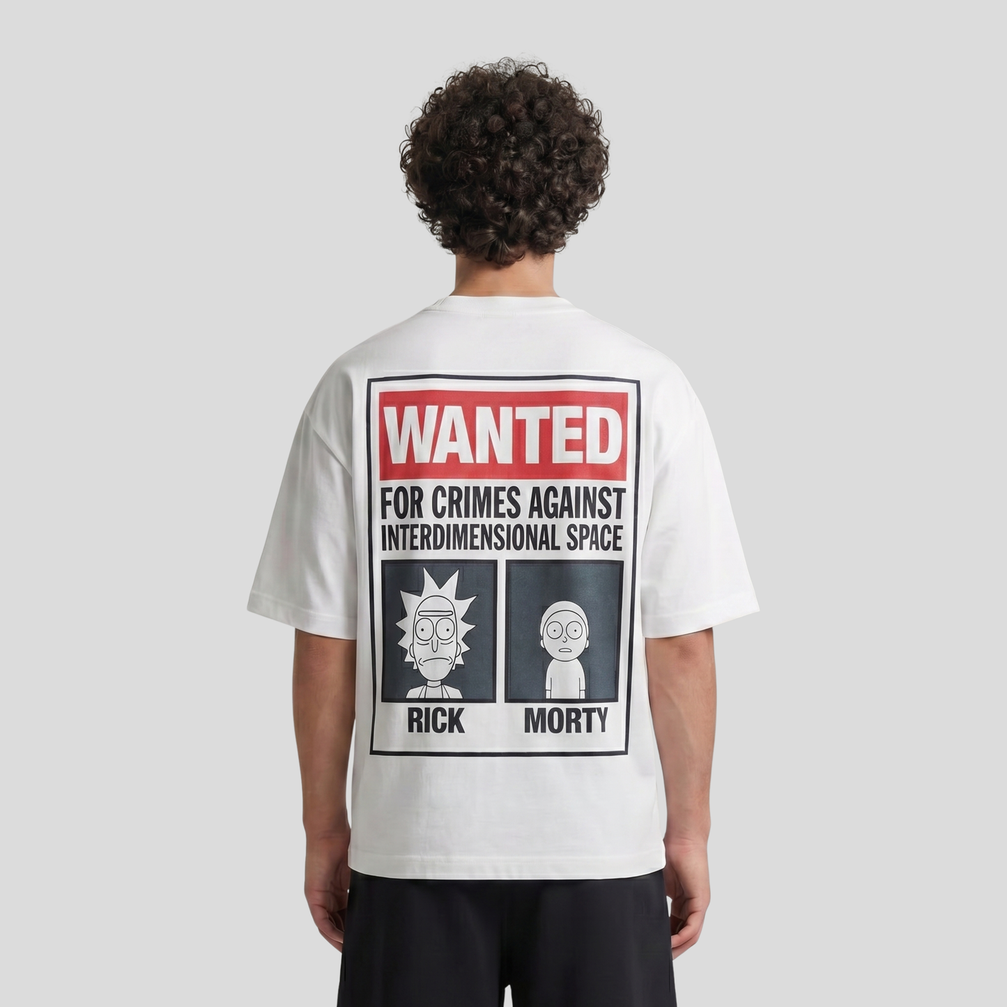 Oversized Unisex T-Shirt – Rick & Morty