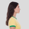 Ringer Baby Tee - Yellow