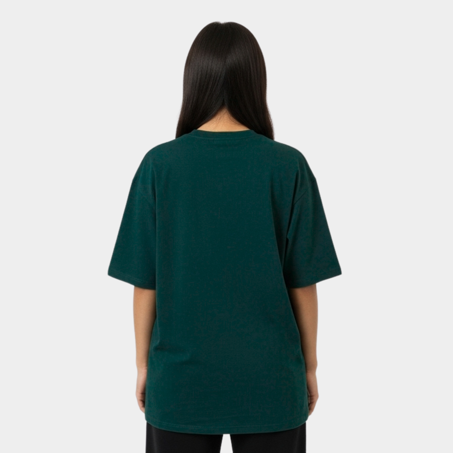 Oversized Boulevard Unisex T-Shirt (Dark Green)