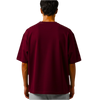 Premium Heavy Oversized Unisex T-Shirt - Burgundy