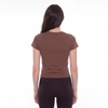 Basic Baby Tee - Brown