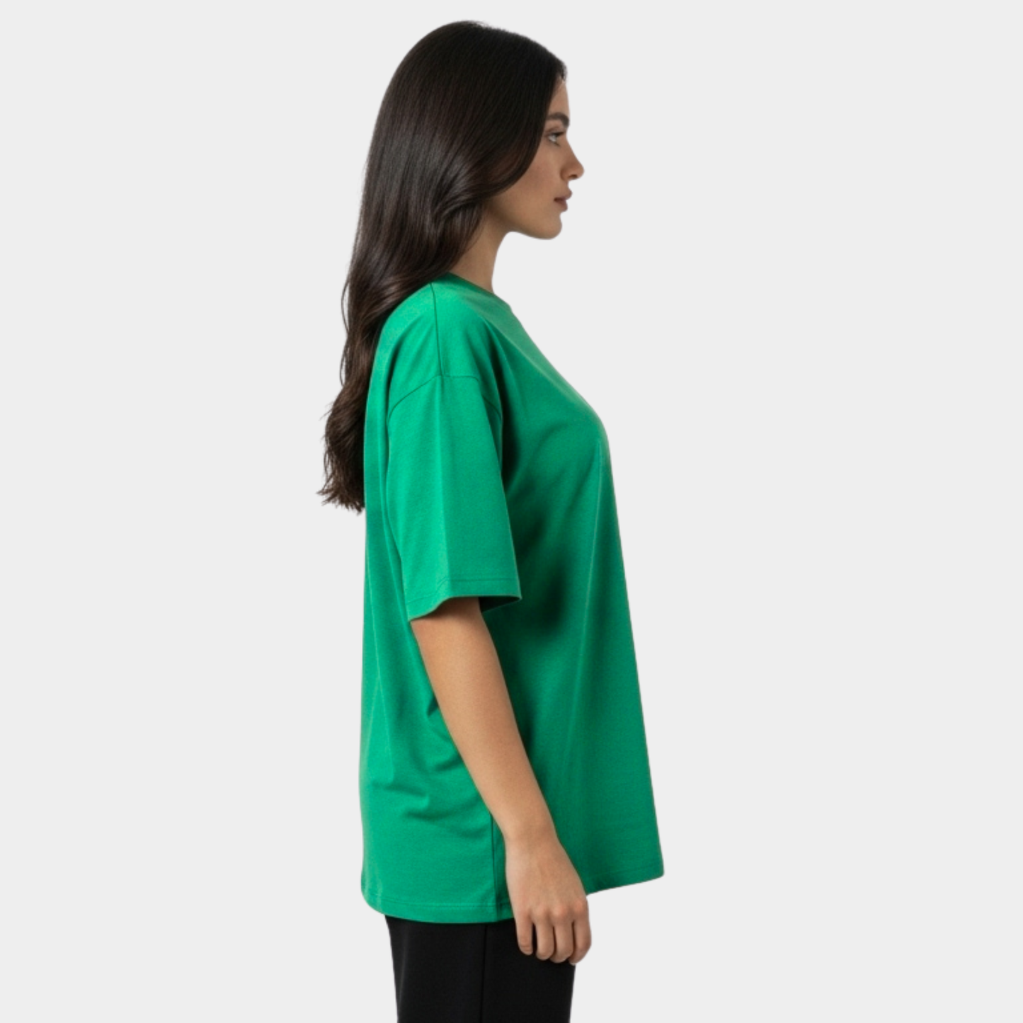 Oversized Lightweight Unisex T-Shirt - Green