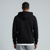 Black Unisex Zip Up Hoodie