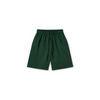 Dark Green Unisex Regular Summer Shorts