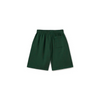 Dark Green Unisex Regular Summer Shorts