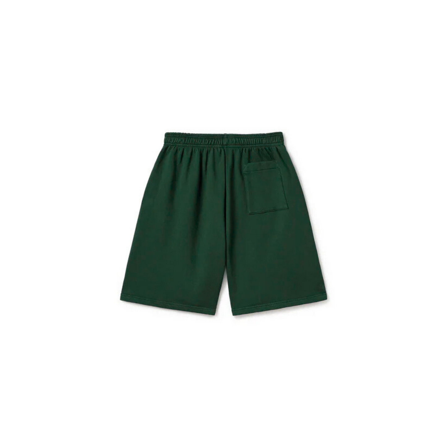 Dark Green Unisex Regular Summer Shorts