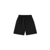 Black Unisex Regular Summer Shorts