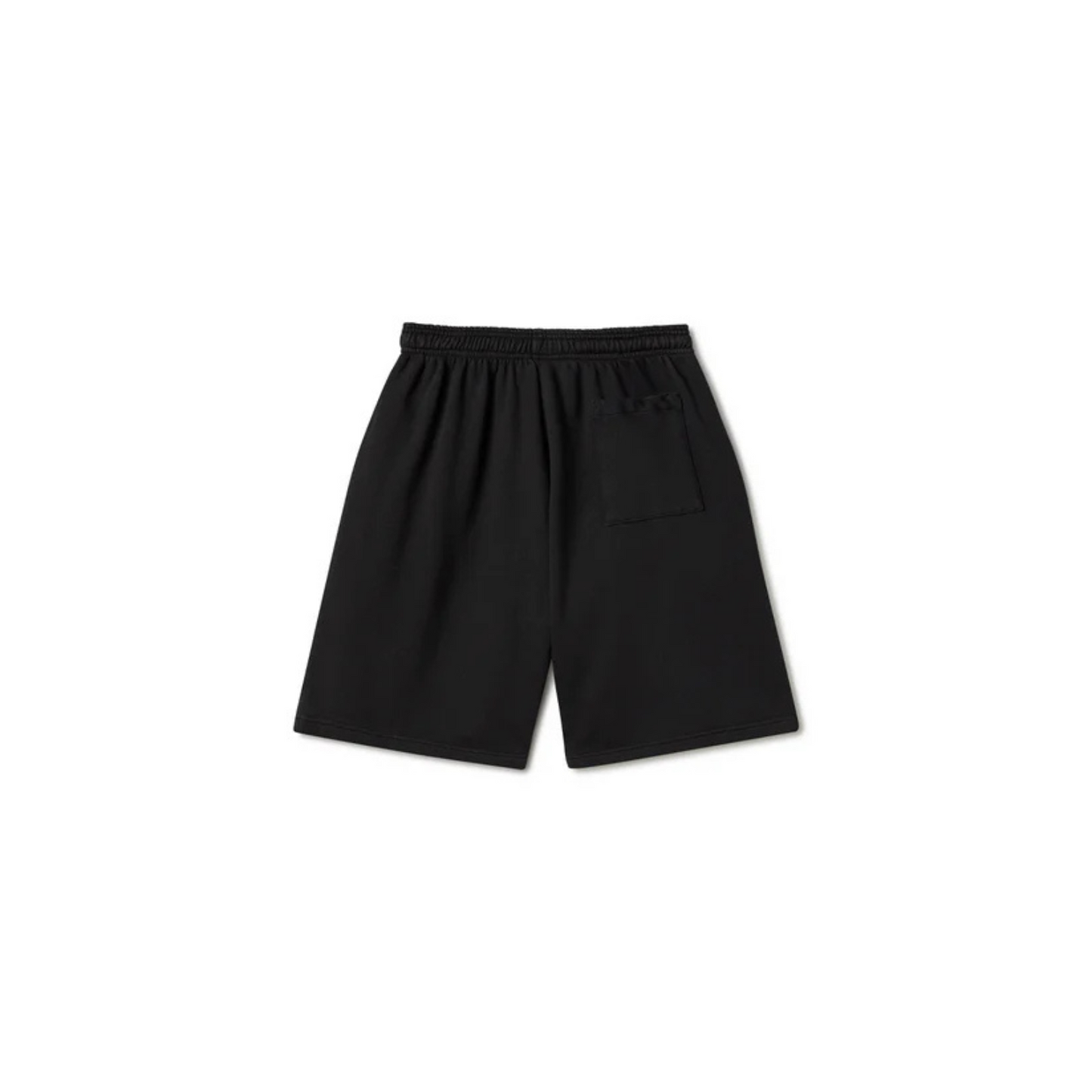 Black Unisex Regular Summer Shorts