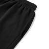 Black Unisex Regular Summer Shorts