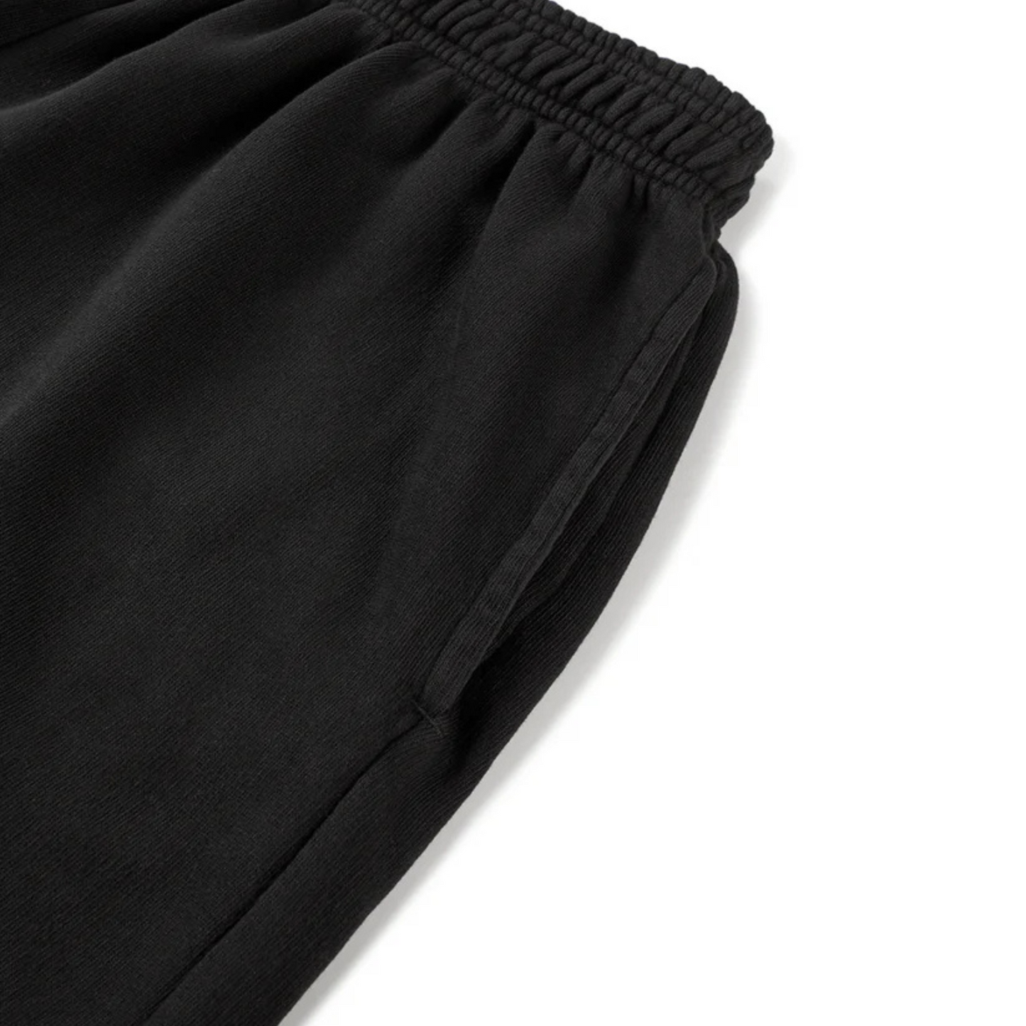 Black Unisex Regular Summer Shorts