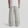 Baggy Unisex Wide Leg Summer Sweatpants - Heather Grey
