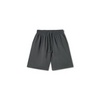 Dark Grey Unisex Regular Summer Shorts