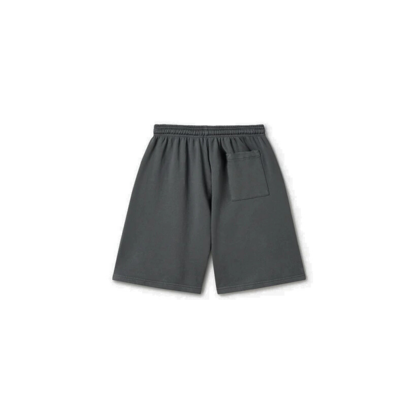 Dark Grey Unisex Regular Summer Shorts