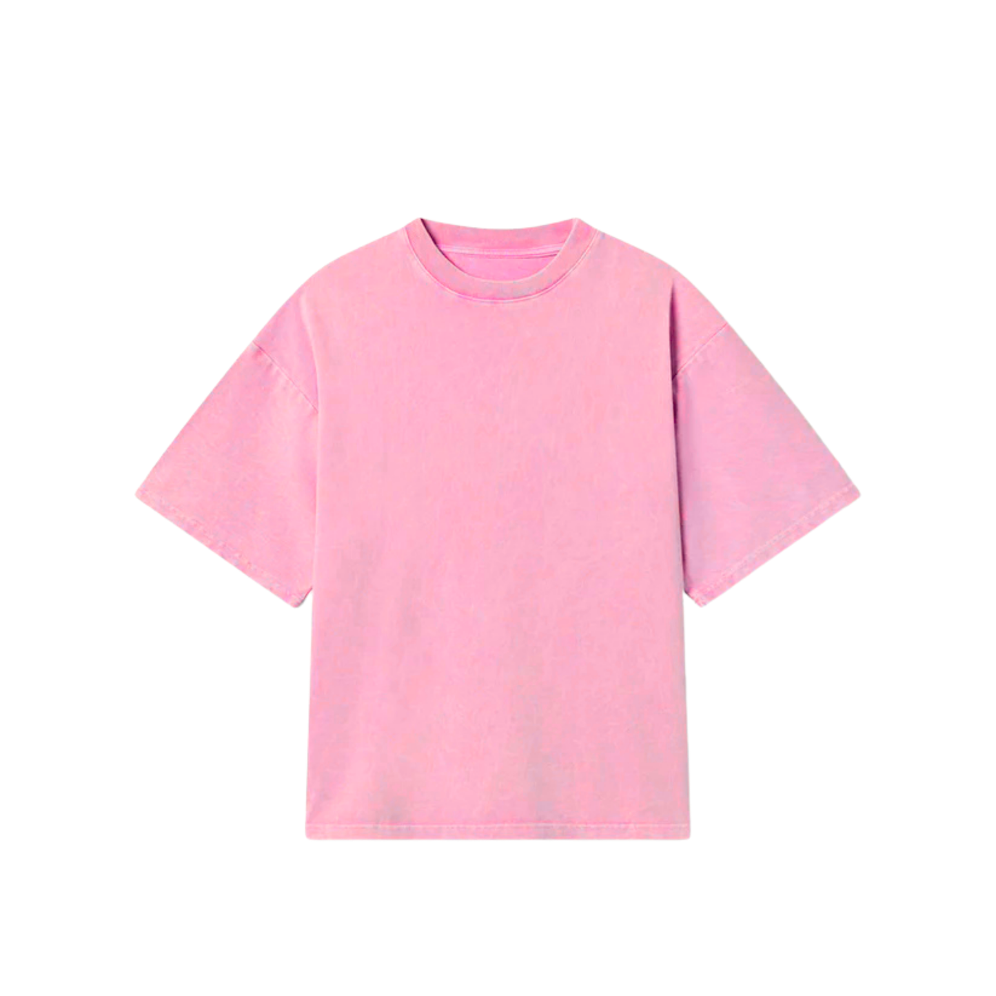 Washed Oversized Unisex T-Shirt - Pink