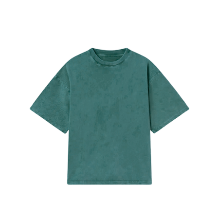 Washed Oversized Unisex T-Shirt - Green