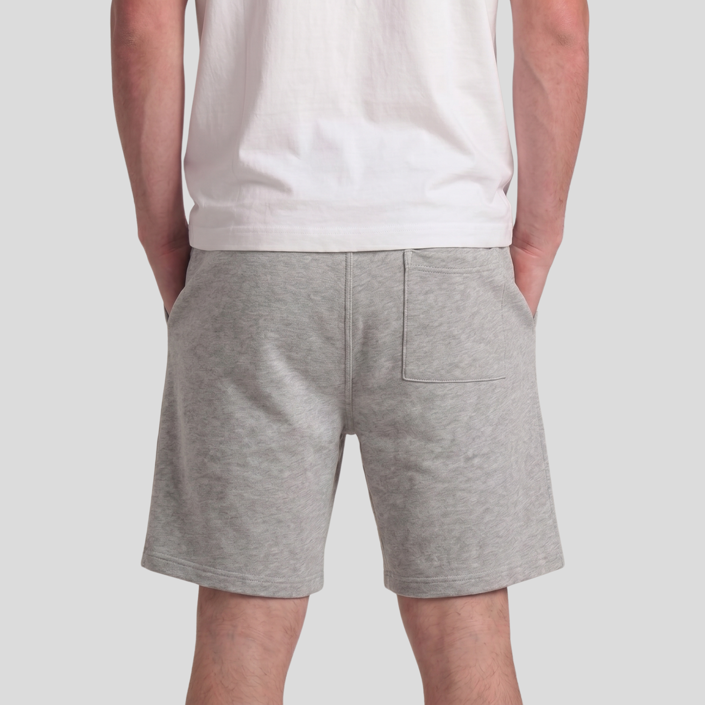 Heather Grey Unisex Regular Summer Shorts