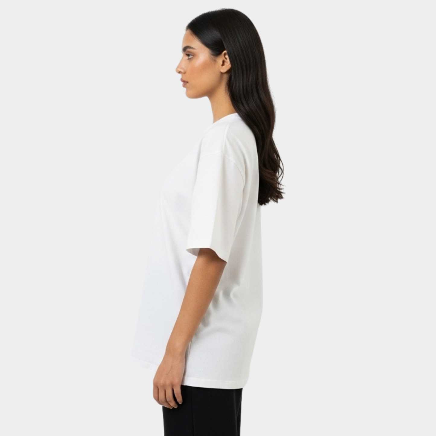 Oversized Boulevard Unisex T-Shirt (White)