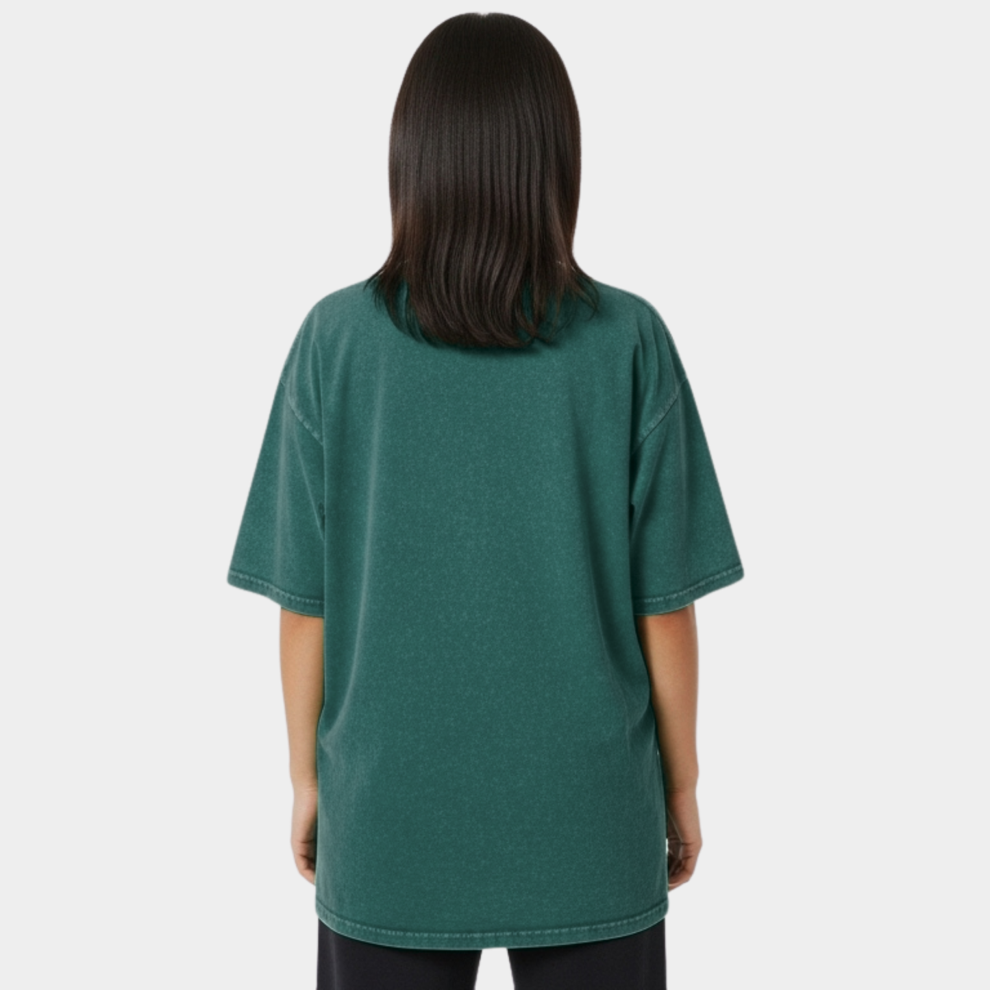 Washed Oversized Unisex T-Shirt - Green
