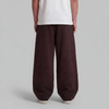 Baggy Unisex Wide Leg Summer Sweatpants - Brown