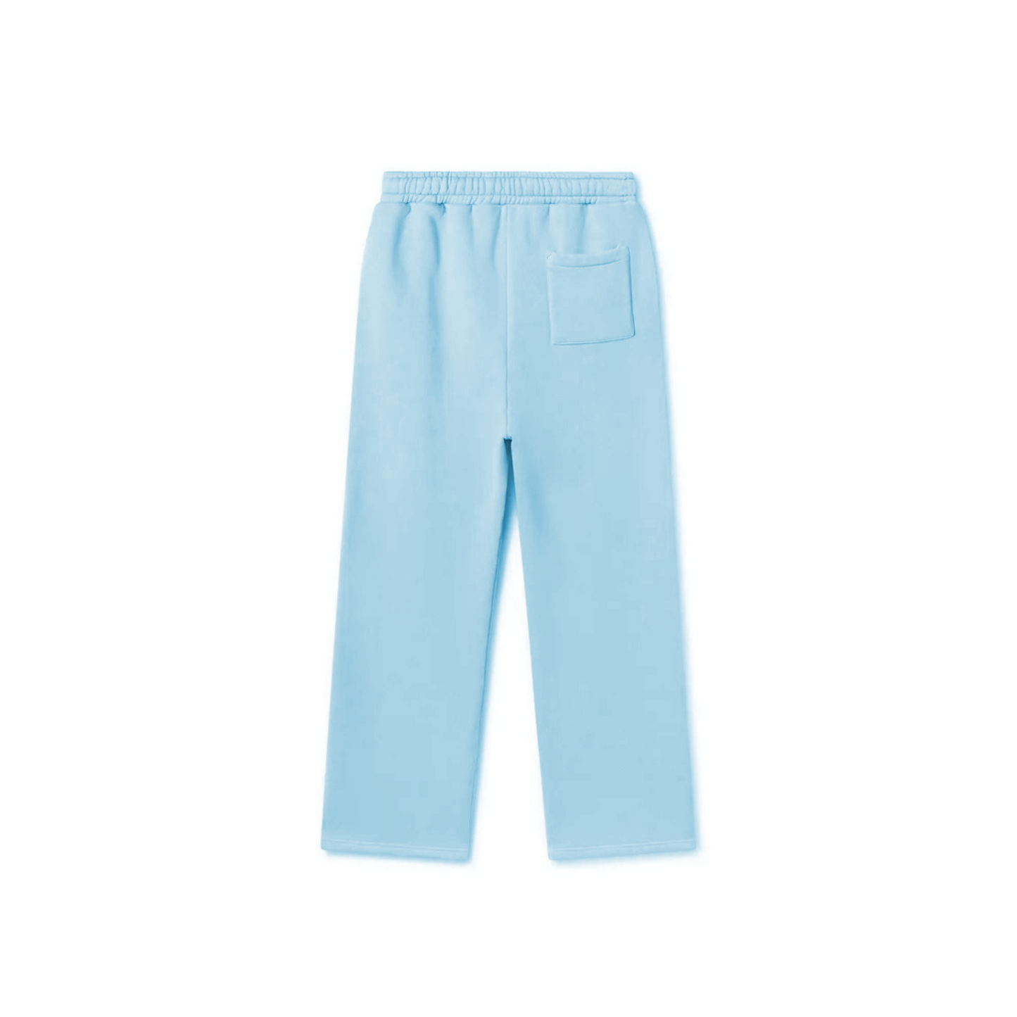 Baby Blue Unisex Straight Leg Sweatpants - Basic