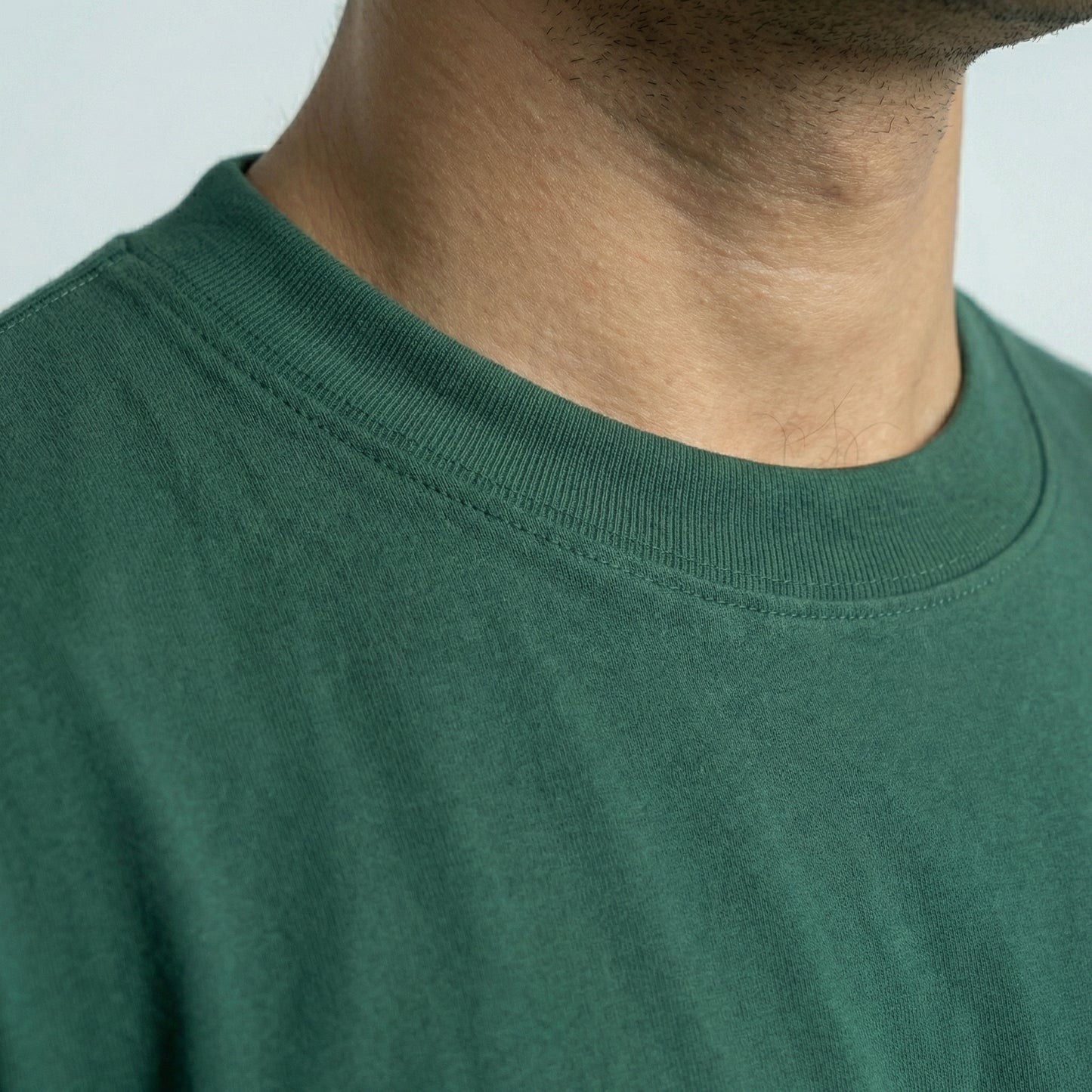 Oversized Heavy Unisex T-Shirt - Dark Green