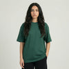 Oversized Heavy Unisex T-Shirt - Dark Green