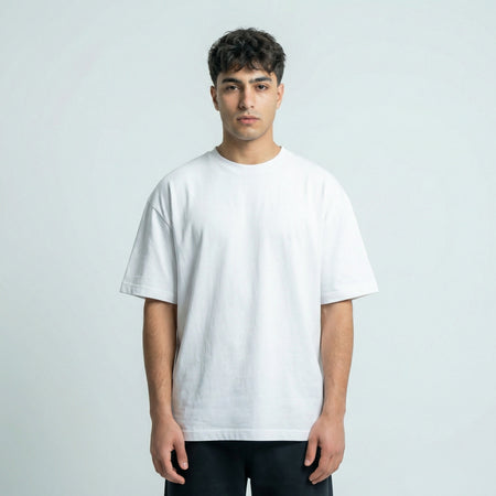 Oversized Boulevard Unisex T-Shirt - White