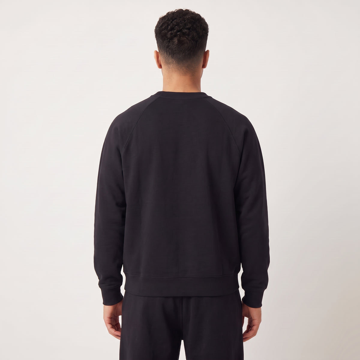 Boxy Unisex Sweatshirt - Black
