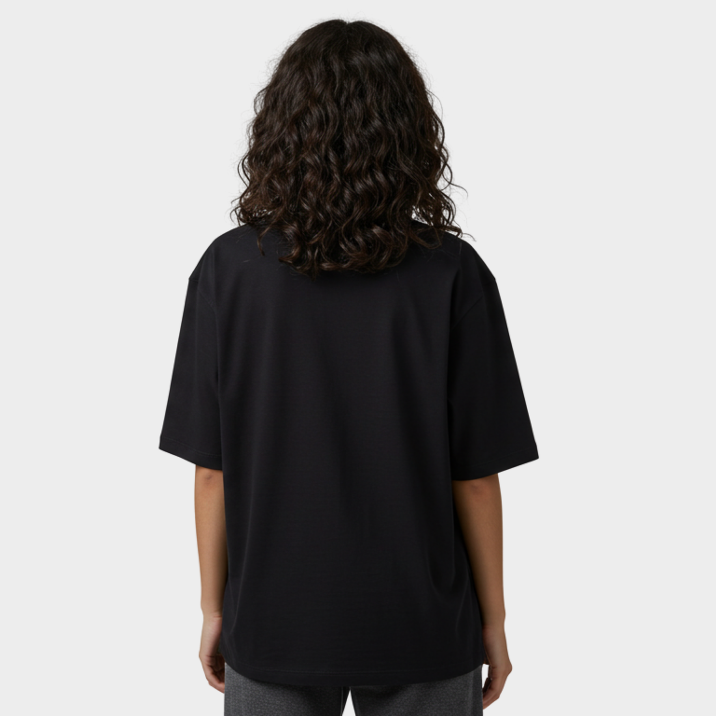 Premium Heavy Oversized Unisex T-Shirt - Black