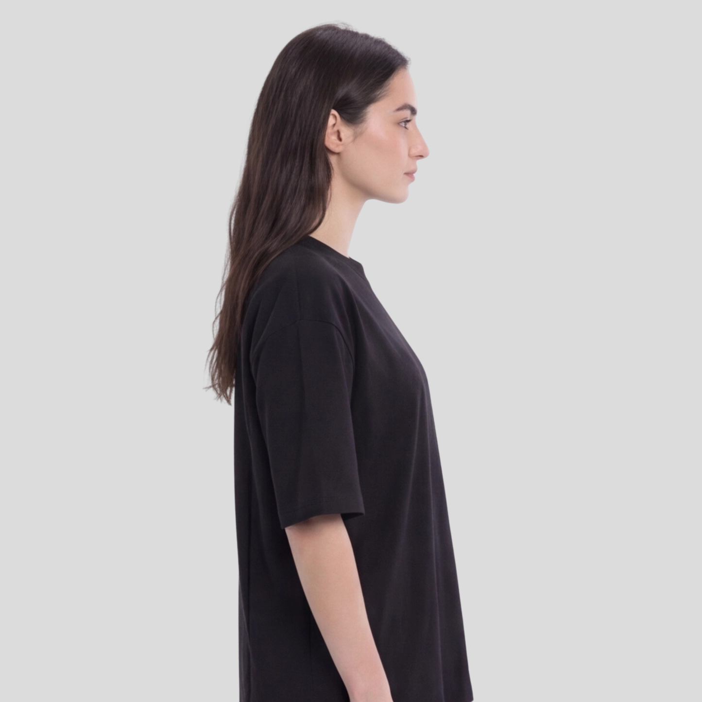 Oversized Unisex T-Shirt - Black