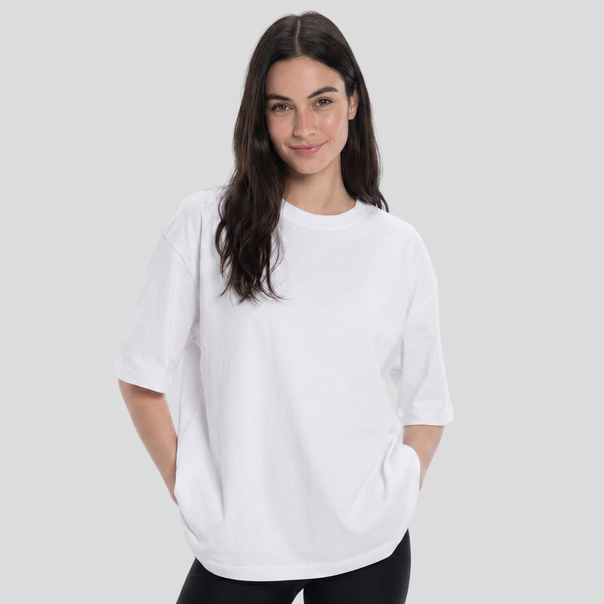 Oversized Heavy Unisex T-Shirt - White