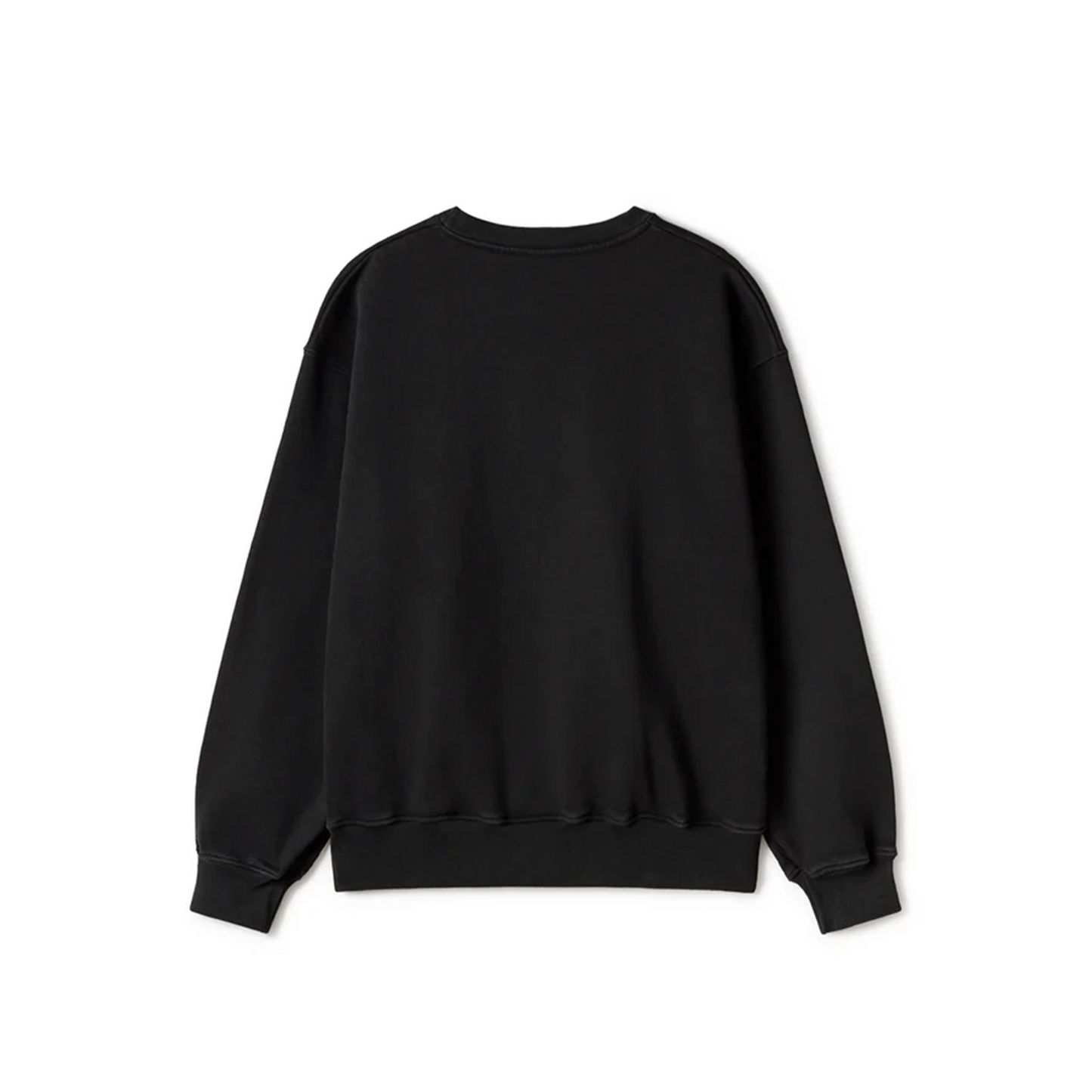 Black Crewneck Sweatshirt - Love